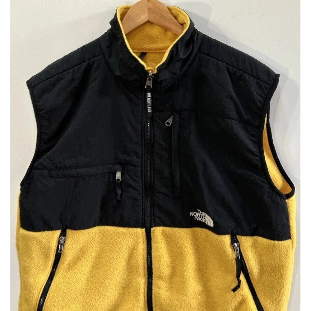 The North Face Men's Denali Fleece Vest Polartec  Sz Large Zip Pockets